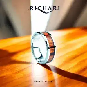 Premium Silver Tungsten Ring