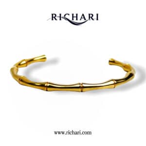 Richari Bamboo Elegance Cuff Bracelet